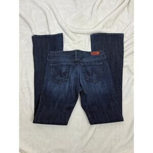 AG The Angel Bootcut Vintage Jeans Dark 28 6 Excellent tall